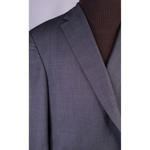 Savile Row Gray LORO PIANA blazer 100% WOOL jacket sport suit coat 48 L - Picture 5 of 16